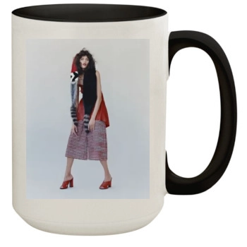 Anja Rubik 15oz Colored Inner & Handle Mug