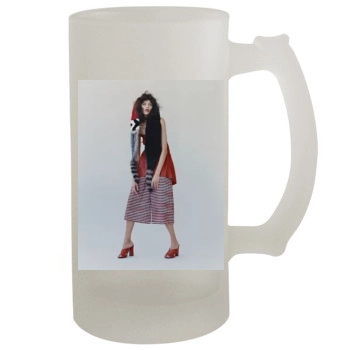 Anja Rubik 16oz Frosted Beer Stein