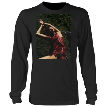 Anja Rubik Men's Heavy Long Sleeve TShirt