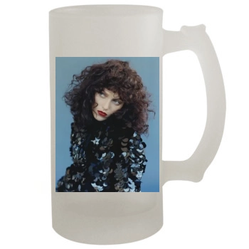 Anja Rubik 16oz Frosted Beer Stein