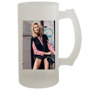 Anja Rubik 16oz Frosted Beer Stein