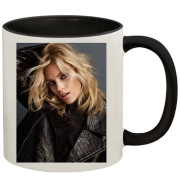 Anja Rubik 11oz Colored Inner & Handle Mug