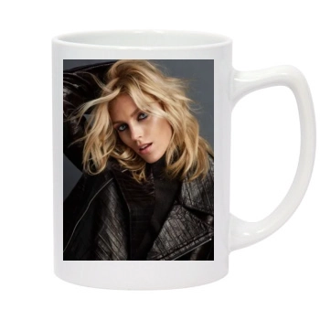 Anja Rubik 14oz White Statesman Mug