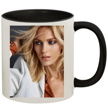 Anja Rubik 11oz Colored Inner & Handle Mug