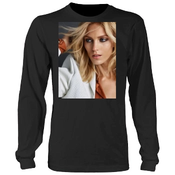 Anja Rubik Men's Heavy Long Sleeve TShirt