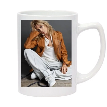 Anja Rubik 14oz White Statesman Mug