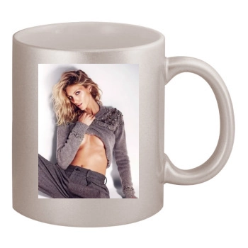 Anja Rubik 11oz Metallic Silver Mug