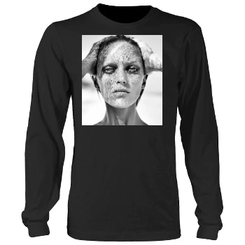 Anja Rubik Men's Heavy Long Sleeve TShirt