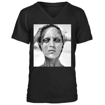 Anja Rubik Men's V-Neck T-Shirt