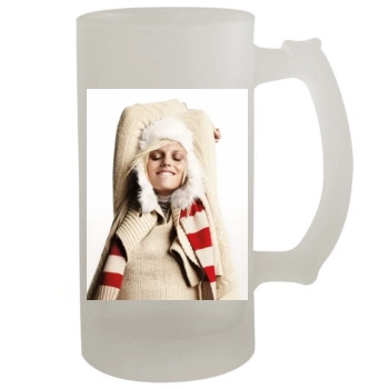 Anja Rubik 16oz Frosted Beer Stein