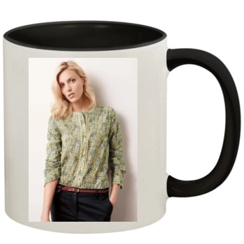 Anja Rubik 11oz Colored Inner & Handle Mug