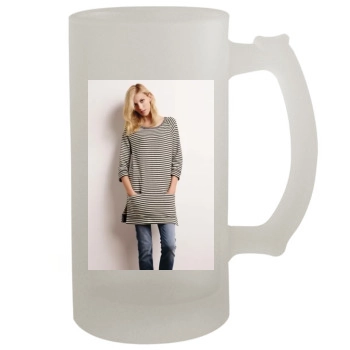 Anja Rubik 16oz Frosted Beer Stein