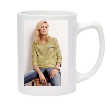 Anja Rubik 14oz White Statesman Mug