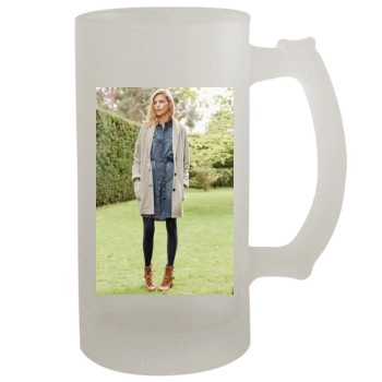 Anja Rubik 16oz Frosted Beer Stein