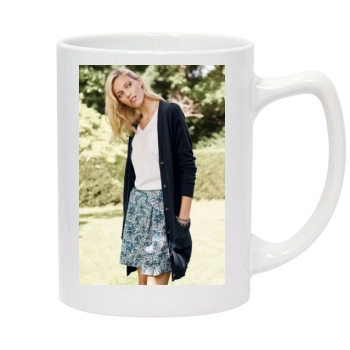 Anja Rubik 14oz White Statesman Mug