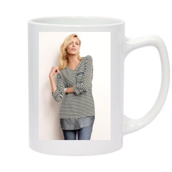 Anja Rubik 14oz White Statesman Mug