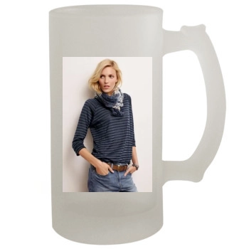 Anja Rubik 16oz Frosted Beer Stein