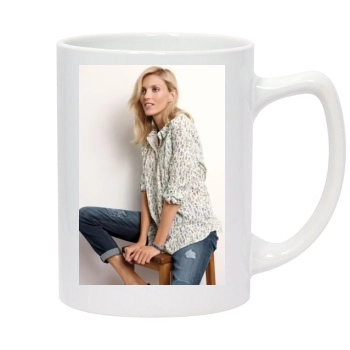 Anja Rubik 14oz White Statesman Mug