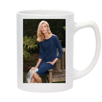 Anja Rubik 14oz White Statesman Mug