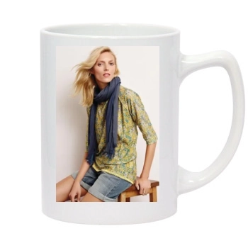 Anja Rubik 14oz White Statesman Mug