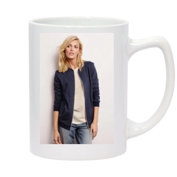 Anja Rubik 14oz White Statesman Mug