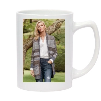 Anja Rubik 14oz White Statesman Mug