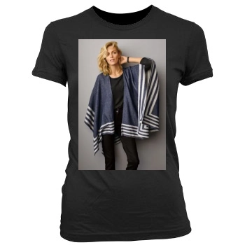 Anja Rubik Women's Junior Cut Crewneck T-Shirt