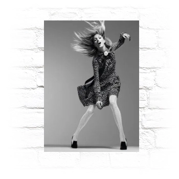 Anja Rubik Metal Wall Art