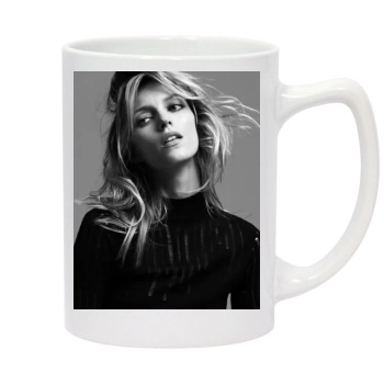 Anja Rubik 14oz White Statesman Mug