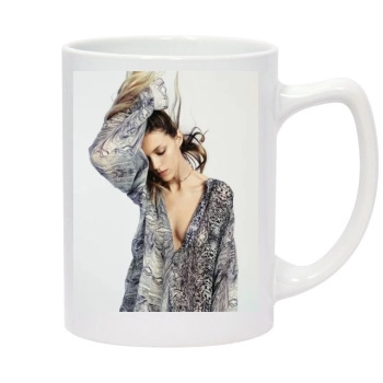 Anja Rubik 14oz White Statesman Mug