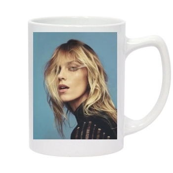 Anja Rubik 14oz White Statesman Mug