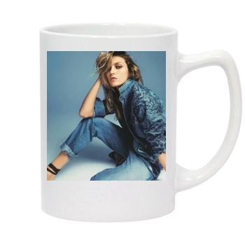 Anja Rubik 14oz White Statesman Mug