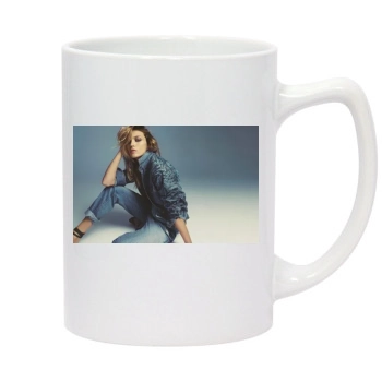 Anja Rubik 14oz White Statesman Mug