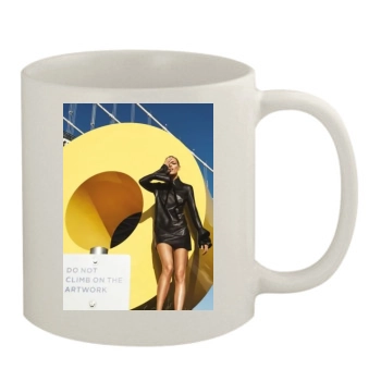 Anja Rubik 11oz White Mug