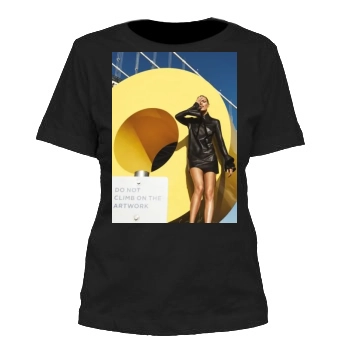 Anja Rubik Women's Cut T-Shirt