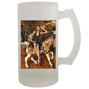 Anja Rubik 16oz Frosted Beer Stein