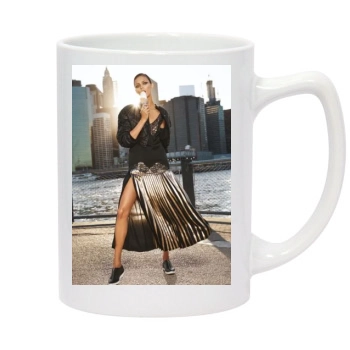 Anja Rubik 14oz White Statesman Mug