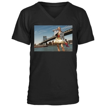 Anja Rubik Men's V-Neck T-Shirt