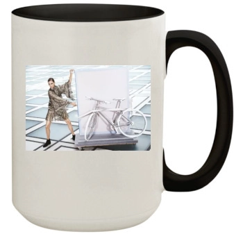 Anja Rubik 15oz Colored Inner & Handle Mug