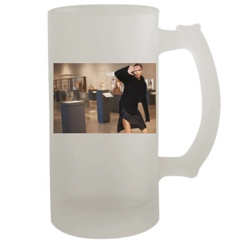 Anja Rubik 16oz Frosted Beer Stein