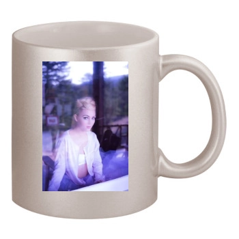 AnnaSophia Robb 11oz Metallic Silver Mug