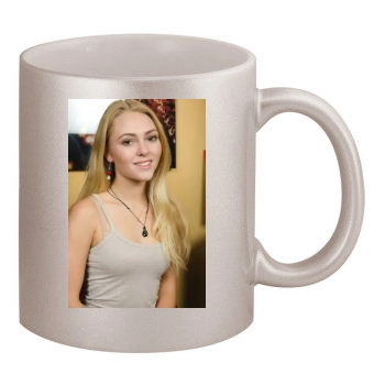 AnnaSophia Robb 11oz Metallic Silver Mug