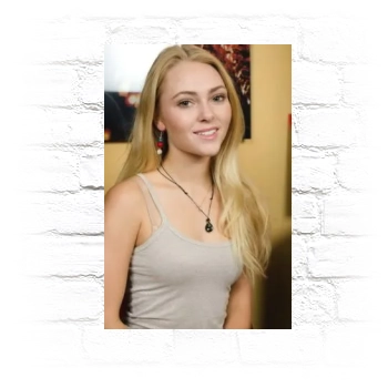 AnnaSophia Robb Metal Wall Art