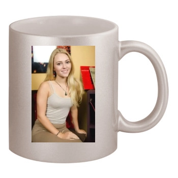 AnnaSophia Robb 11oz Metallic Silver Mug