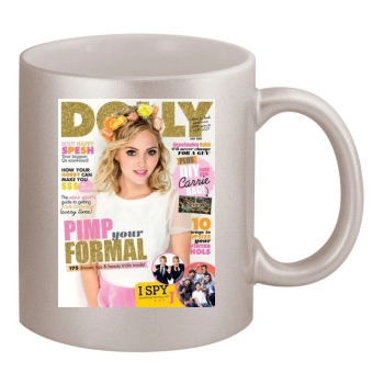 AnnaSophia Robb 11oz Metallic Silver Mug