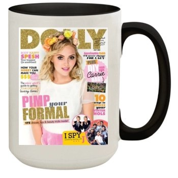 AnnaSophia Robb 15oz Colored Inner & Handle Mug