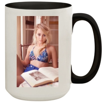 AnnaSophia Robb 15oz Colored Inner & Handle Mug