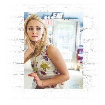 AnnaSophia Robb Metal Wall Art