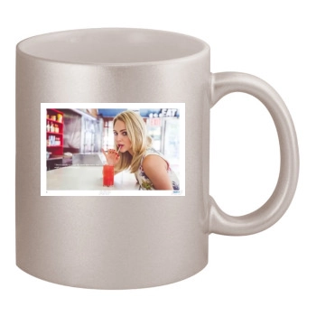 AnnaSophia Robb 11oz Metallic Silver Mug