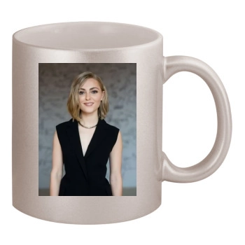 AnnaSophia Robb 11oz Metallic Silver Mug